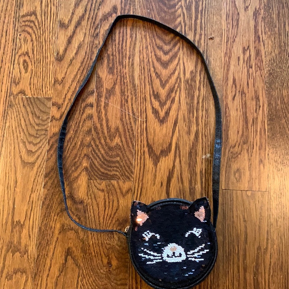 Girls purse sequin flip